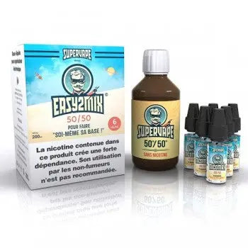 BASE EASY2MIX 50/50 03MG 06MG 200ML SUPERVAPE