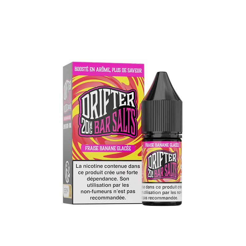 Fraise Banane Glacée Nic Salt 20mg 10ml - Drifter - Drifter