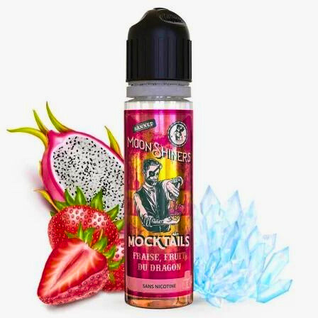 Eliquide Fraise Fruit du dragon Moonshiner Mocktails