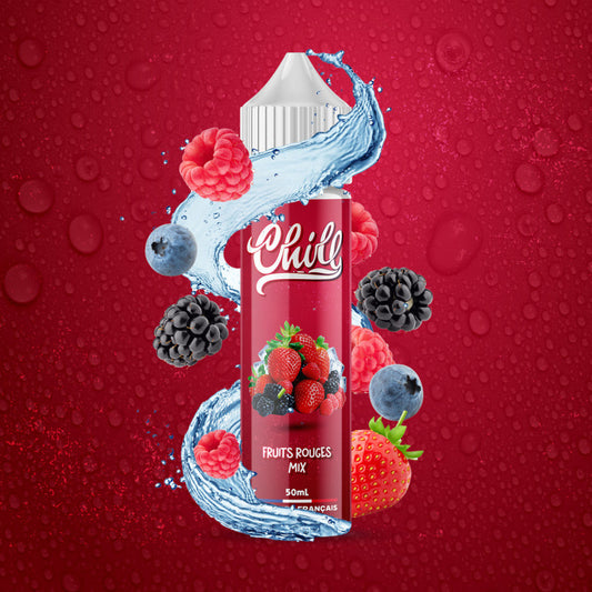 CHILL - FRUITS ROUGES MIX 50ML - Alliancetech.fr