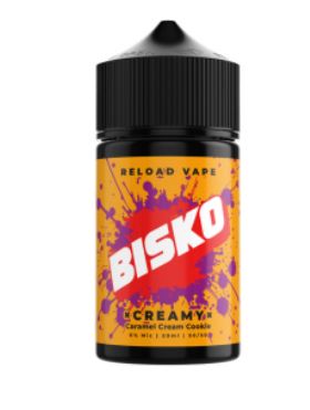 Caramel Cream Cookie Bisko Reload Vape 50ml