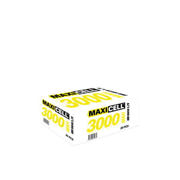 Accu 18650 3000mAh 30A - Maxi Cell - vue 2
