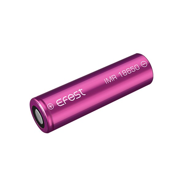 Accu 18650 3000mAh 35A Flat Top - Efest - vue 4