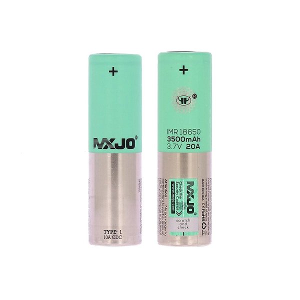 Accu 18650 3500mAh 20A - MXJO - vue 2