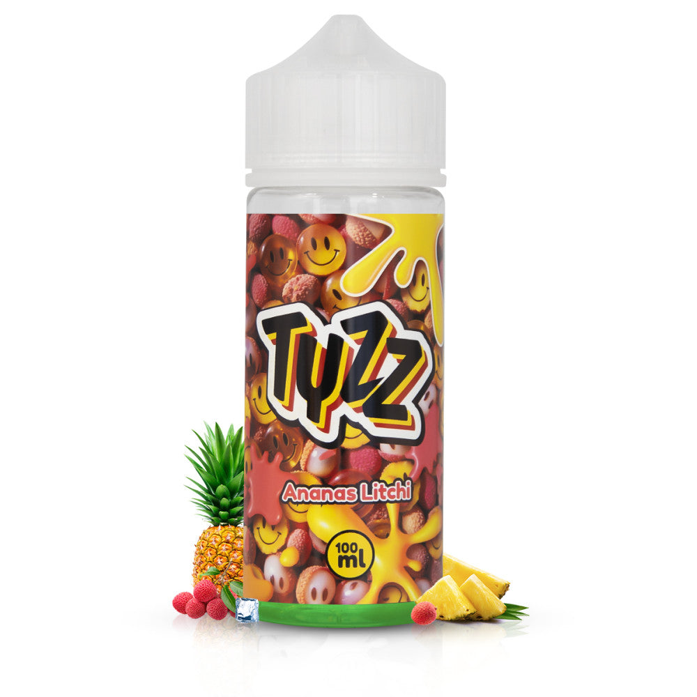 Ananas Litchi 100ml - Tyzz - E-liquide 100ml 0mg Tyzz