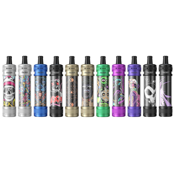 Kit Aspire Magnum E-Chicha portable design tubulaire bleu et violet - AllianceTech