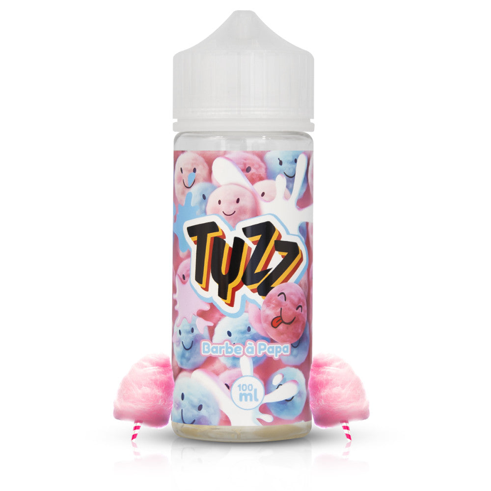 Barbe a Papa 100ml - Tyzz - E-liquide 100ml 0mg Tyzz