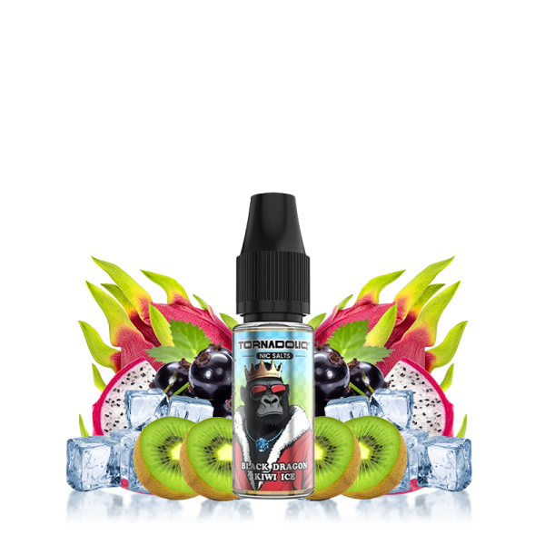 Black Dragon Kiwi Ice New Flavor 10ml - Tornadoliq - Tornadoliq