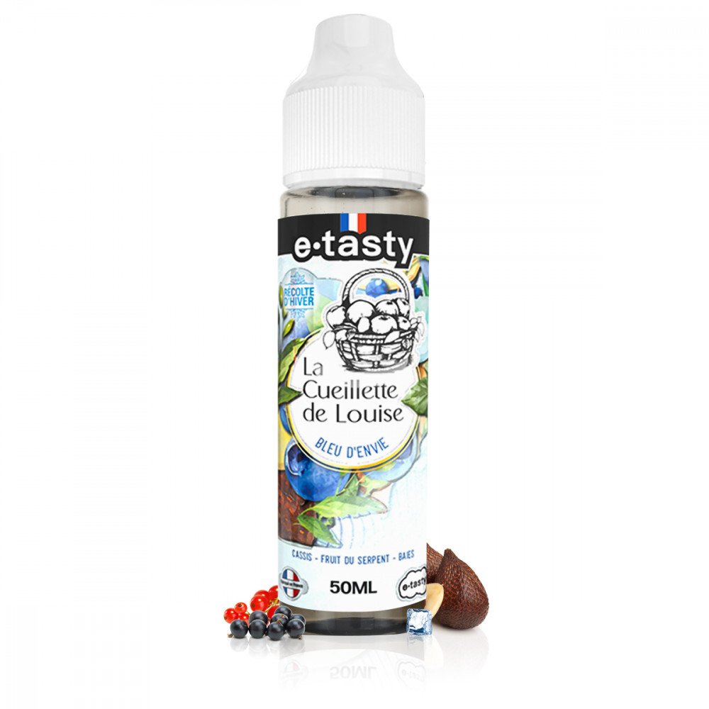 Bleu d'Envie Frais 50ml La Cueillette de Louise - E-Tasty - e-liquide E-Tasty