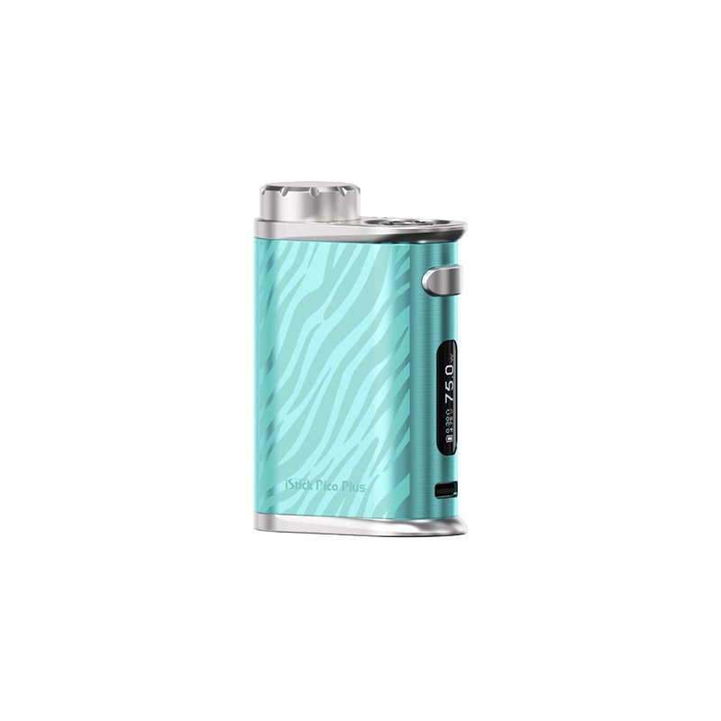 Box iStick Pico Plus 75W Eleaf coloris Teal - box 18650 compacte, charge USB-C