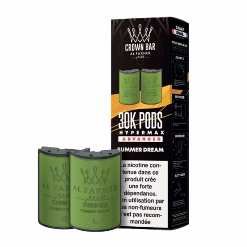 Cartouches HyperMax Advanced 30K Summer Dream 10 ml - Al Fakher
