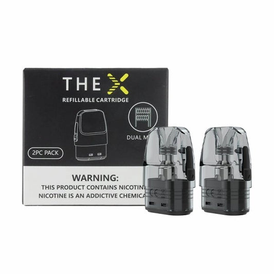 Cartouches THE X 0.6Ω-0.3Ω/0.8Ω-0.4Ω 2ml (2pcs)- Mechvape