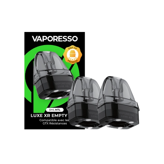Cartouches Vides Luxe XR MTL Premium Drip Tip 5ml (2pcs) - Vaporesso