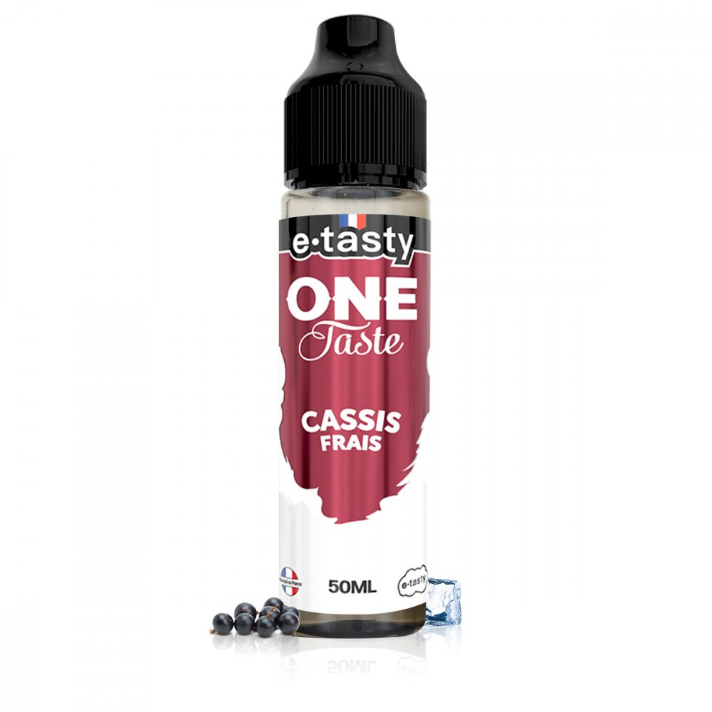 Cassis Frais 50ml One Taste - E-Tasty - e-liquide E-Tasty