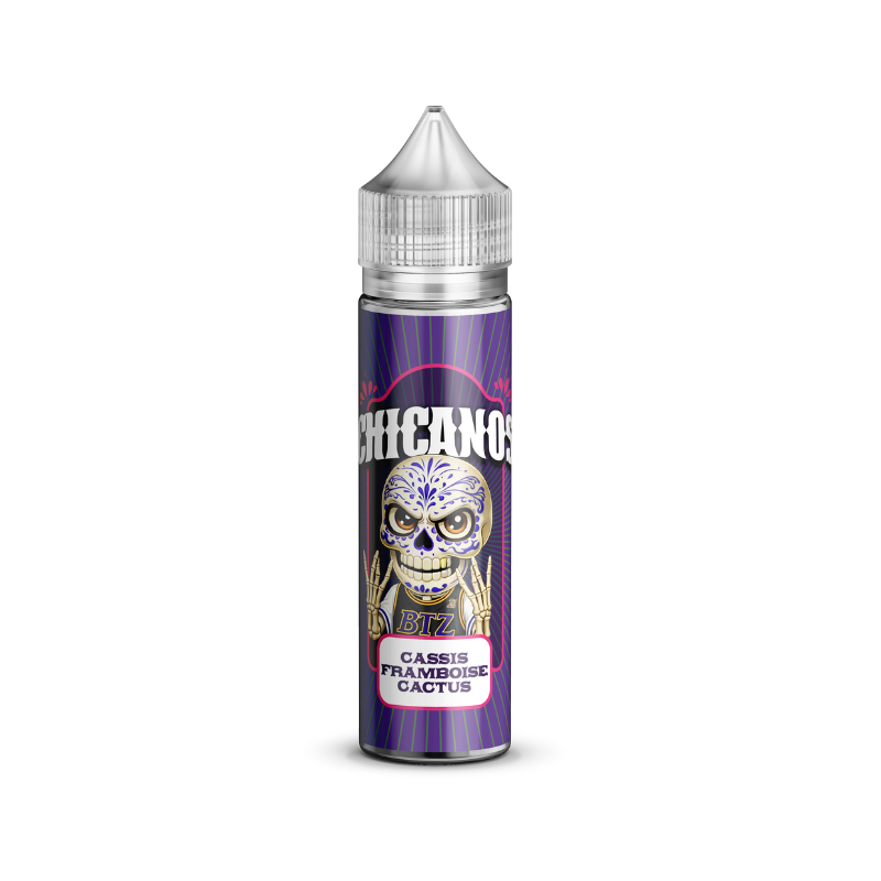 Cassis Framboise Cactus 50ml - Chicanos - e-liquide Chicanos