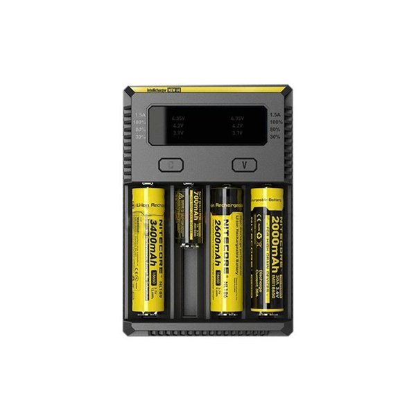 Chargeur New I4 Intellicharger 4 slots - Nitecore - vue 1 - chargeur 4 slots