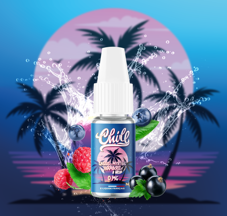 CHILL - Blackcurrant Blueberry Raspberry 10ML