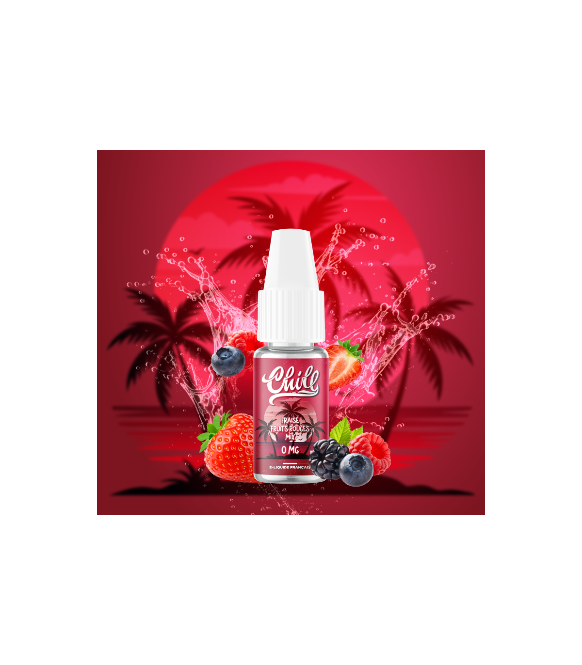CHILL - Fraise Fruits Rouges Mix 10ML