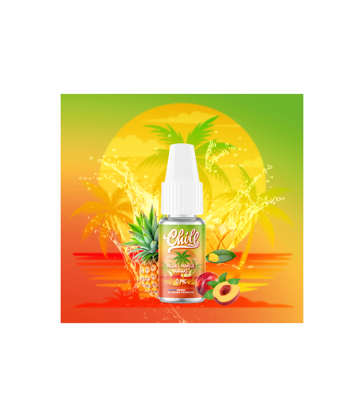 CHILL - Pêche Mangue Ananas 10ML