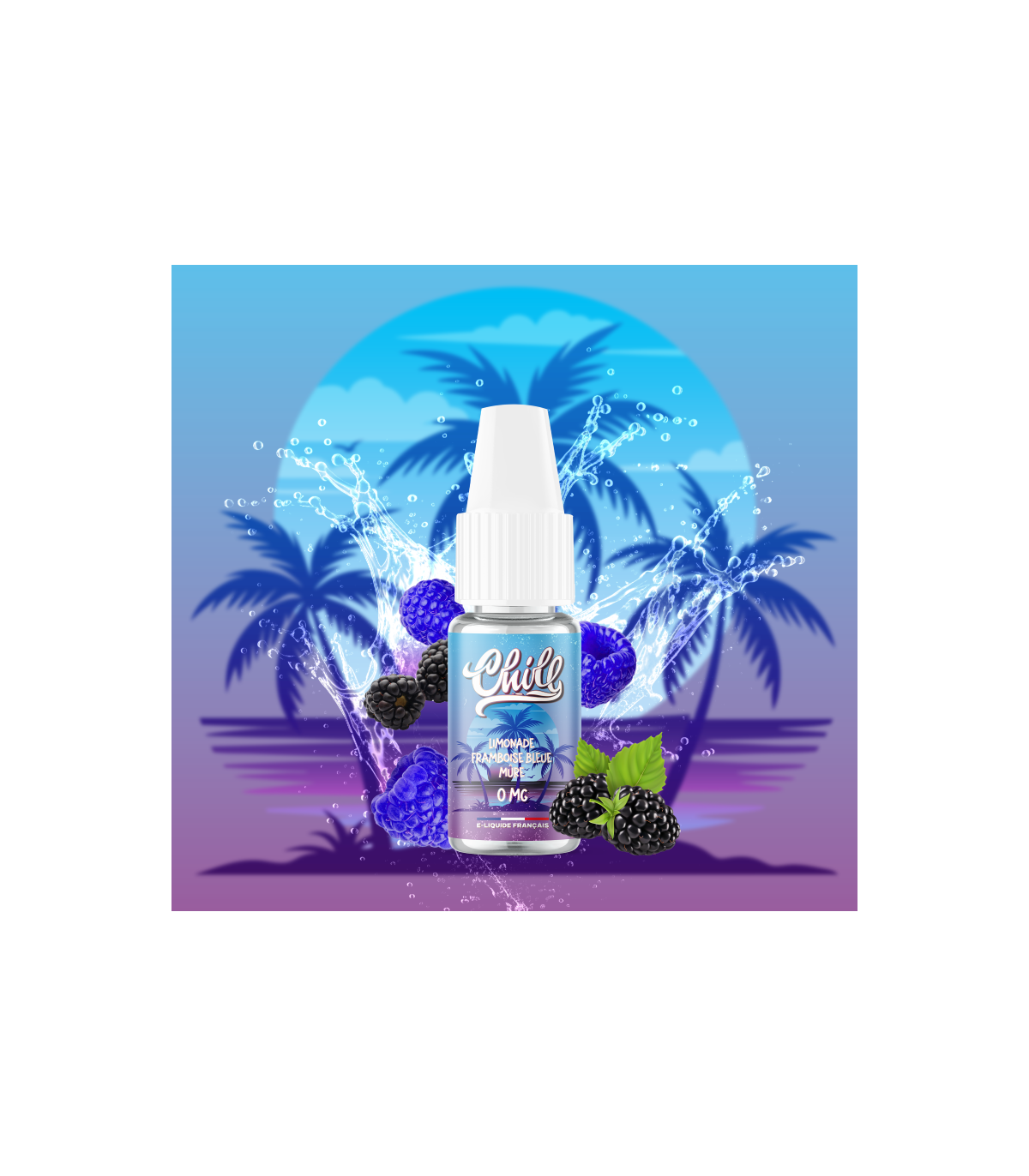 E-liquide CHILL - Limonade Framboise Bleue Mure 10ML