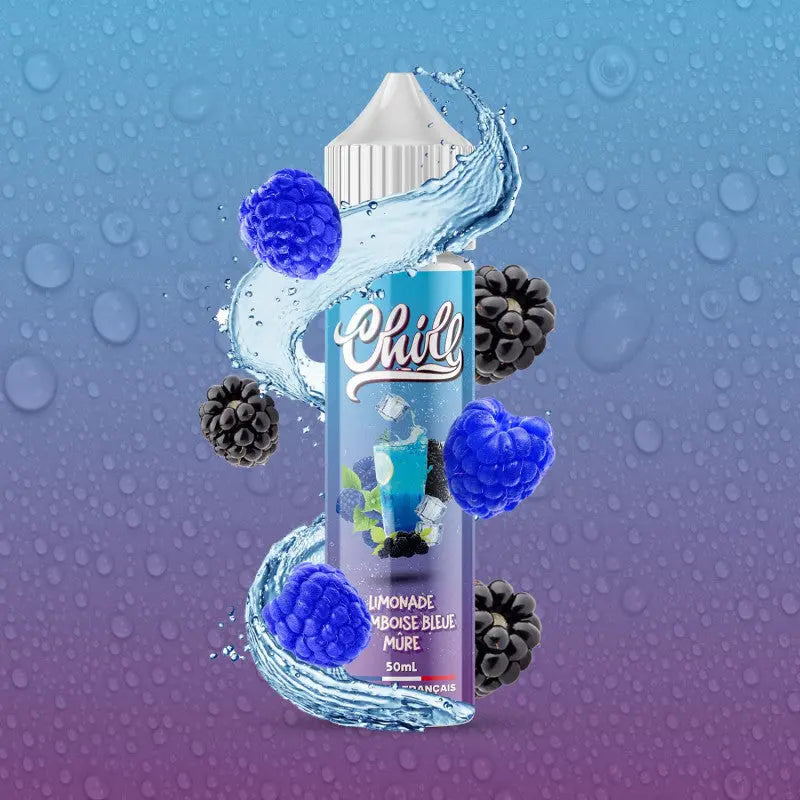CHILL - Limonade Framboise Bleue Mure 50ML