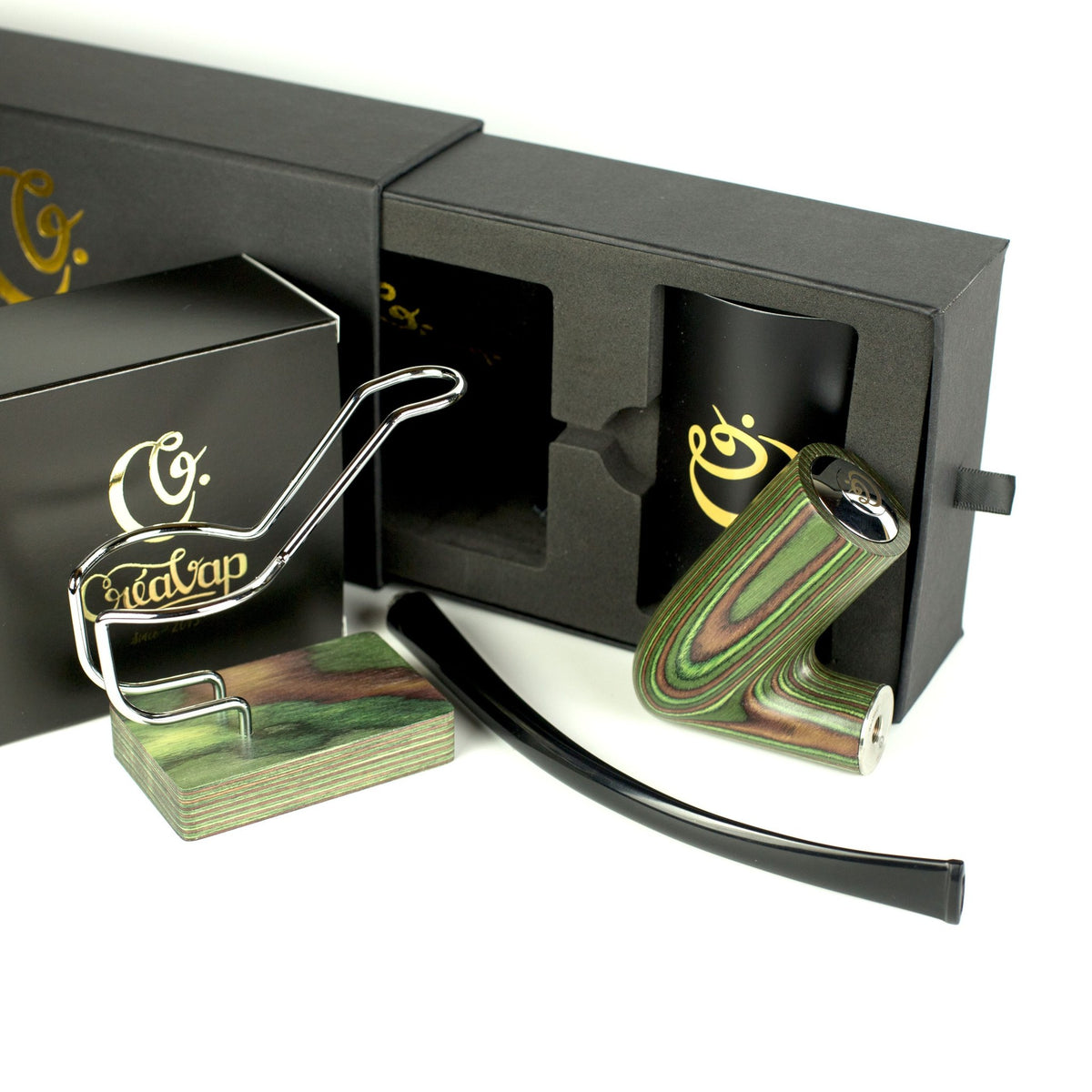 Coffret E-Pipe Gandalf 18650 SaRaiFo Limited Edition Green - Créavap
