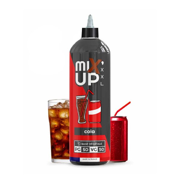 E-Liquide Mixup XXL Cola 1 litre 0mg - Sans Nicotine, Base 50/50 | Alliancetech.fr