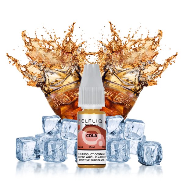 E-liquide Elfliq by Elfbar Cola - Nic Salt 10ml - Sel de nicotine 10mg et 20mg