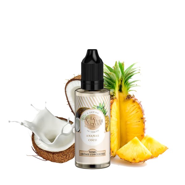 Concentré Ananas Coco 30ml - Le Petit Verger - arôme concentré DIY