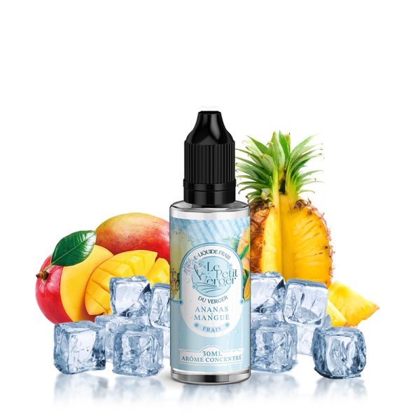 Concentré Ananas Mangue Frais 30ml - Le Petit Verger - arôme concentré DIY