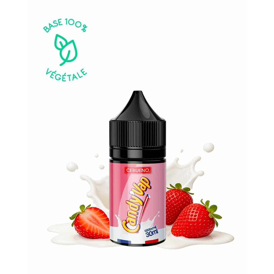 Concentré Candy'Vap 30ml - Cebueno - arôme concentré DIY lait fraise
