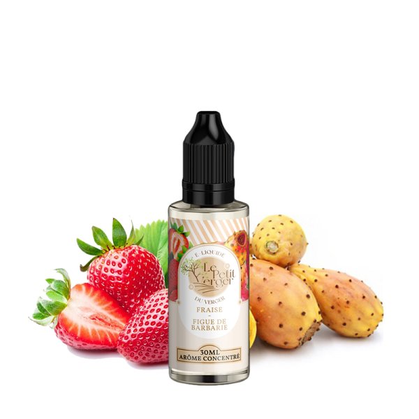 Concentré Fraise Figue de Barbarie 30ml - Le Petit Verger - arôme concentré DIY
