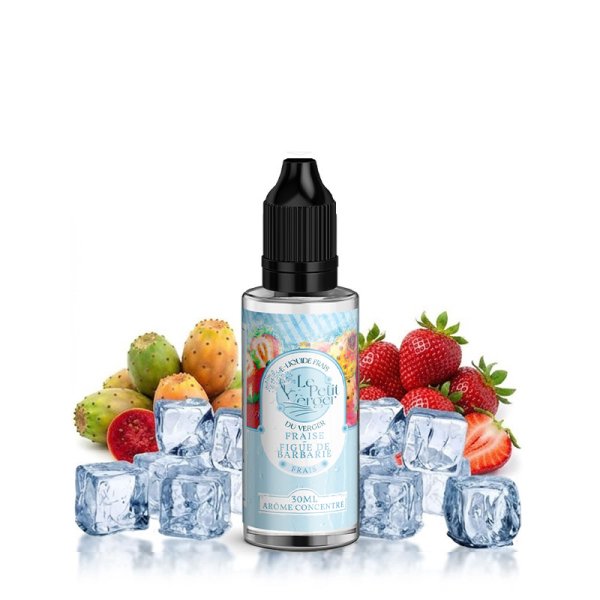 Concentré Fraise Figue de Barbarie Frais 30ml - Le Petit Verger - arôme concentré DIY
