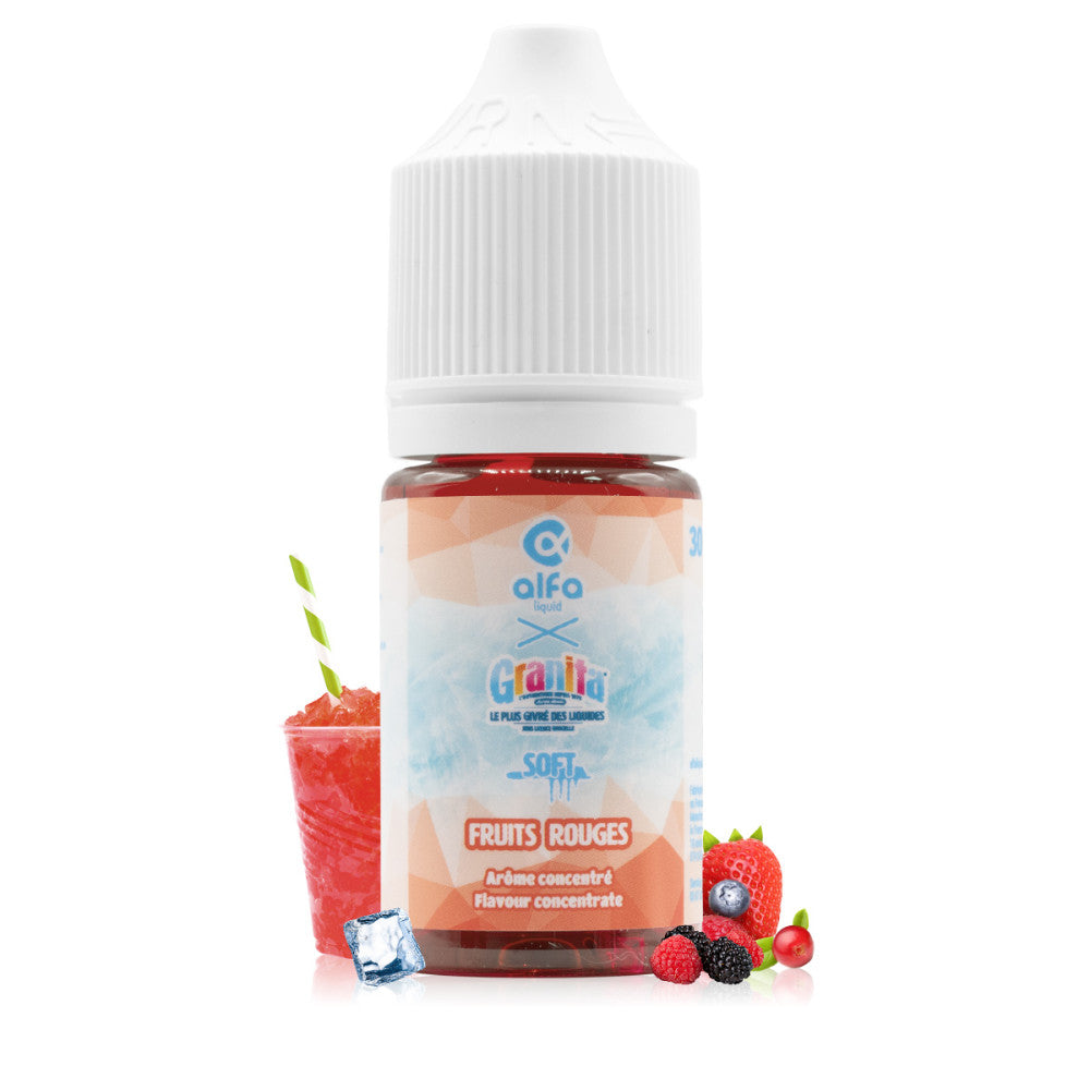 Concentré Granita Fruits Rouges 30ml DIY Alfaliquid, arôme pour e-liquide