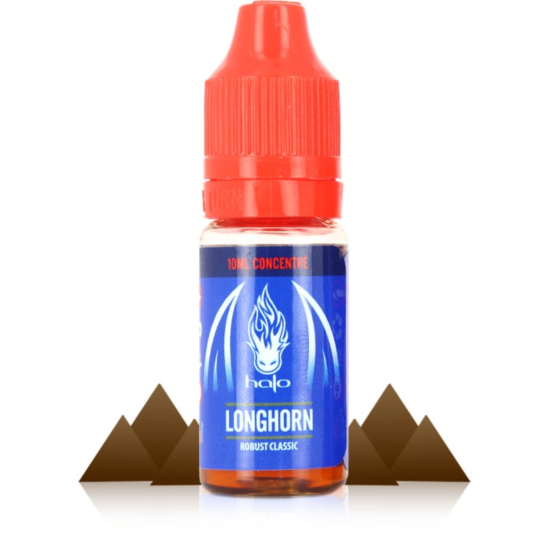 Concentré Longhorn 10ml - Halo - Classic cubain, Classic Cavendish