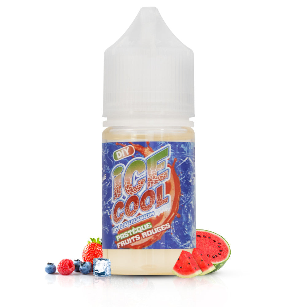 Concentré Ice Cool Pastèque Fruits Rouges 30ml DIY Liquidarom, arôme pour e-liquide