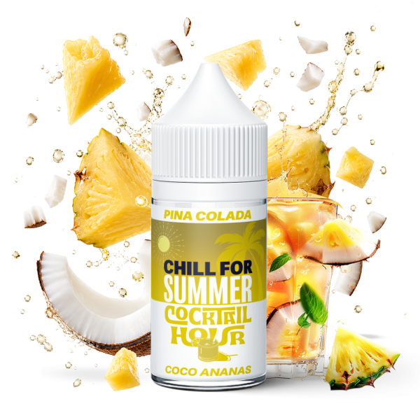 Concentré Pina Colada 30ml - Chill For Summer - arôme concentré DIY
