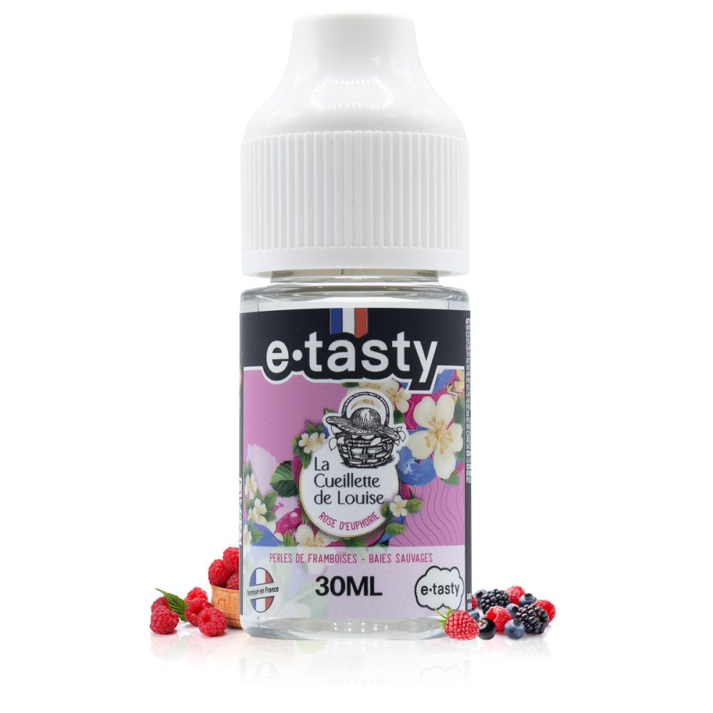 Concentré Rose d'Euphorie 30ml La Cueillette de Louise - E-Tasty - e-liquide E-Tasty
