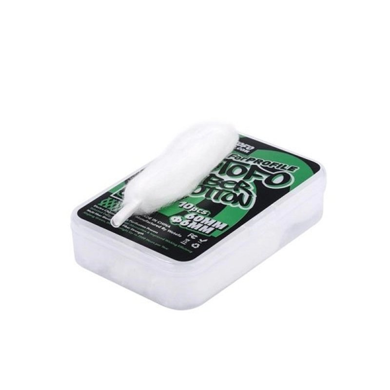 Coton Xfiber 6 mm Profile (X10) - Wotofo - lacet de coton Xfiber 6 mm sur la boîte