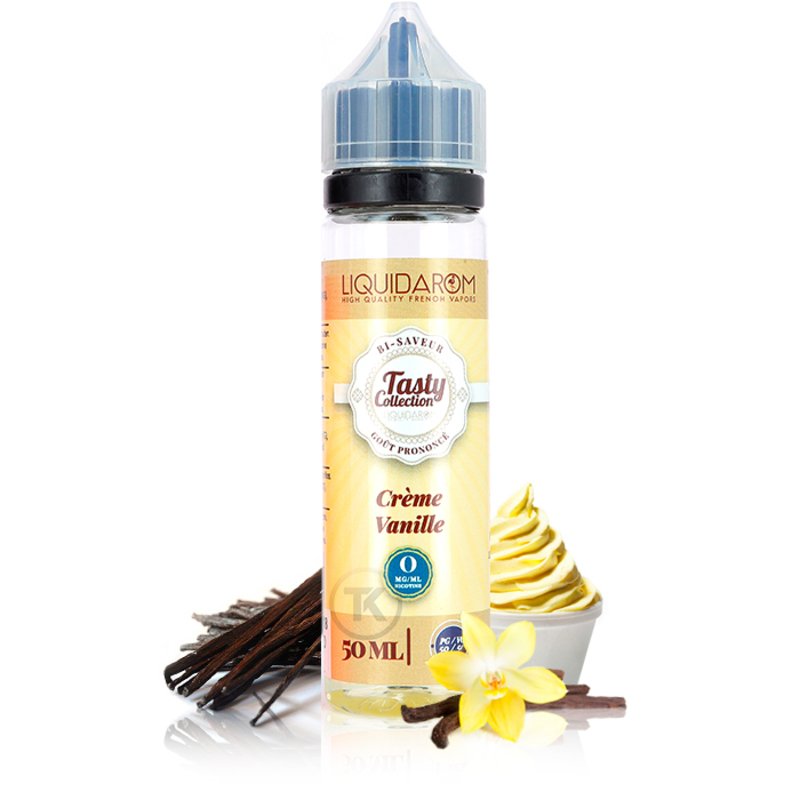 E-liquide Crème Vanille 50ml - Tasty Collection