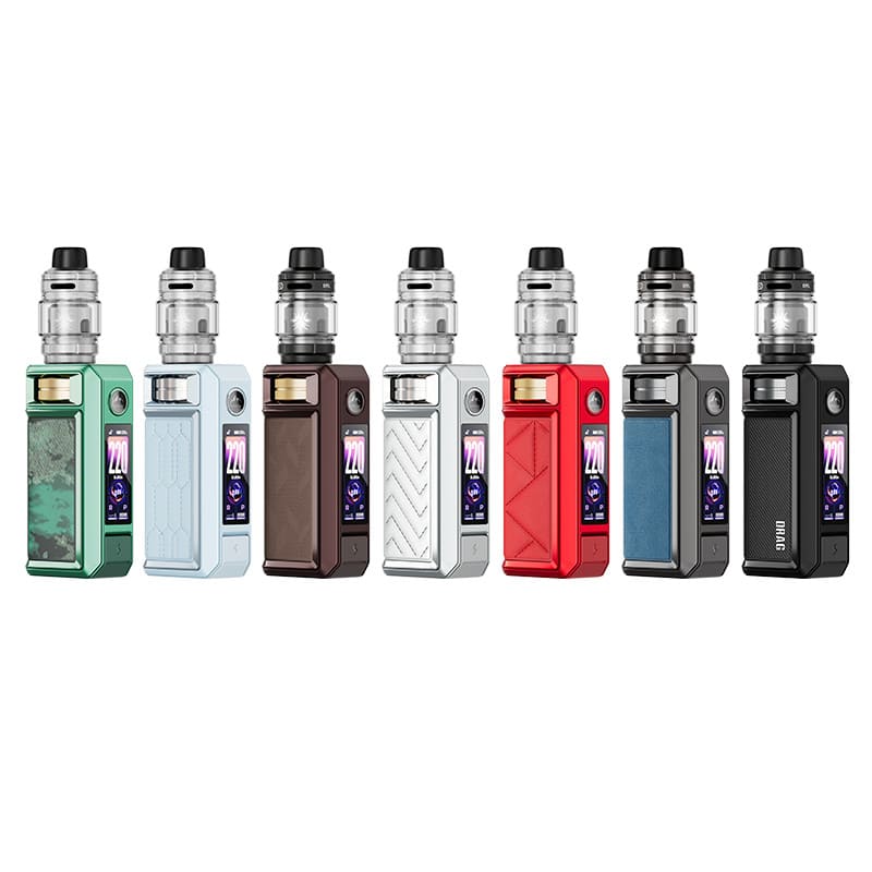 Kit Drag 6 220W 4400mAh 5ml Voopoo couleur Silver