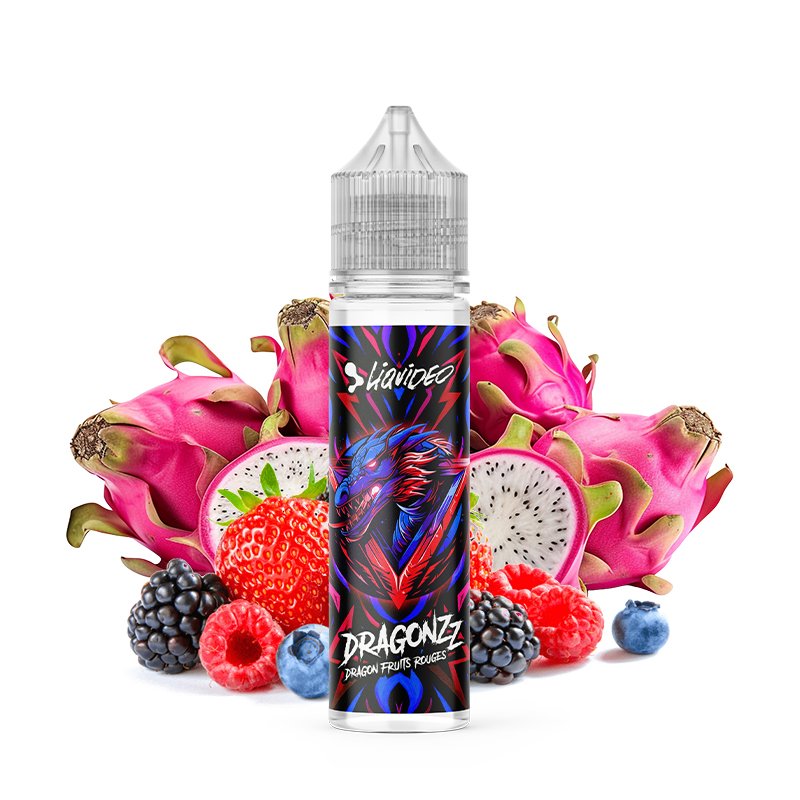 E-liquide Dragon Fruits Rouges 50ml - Liquideo Dragonzz