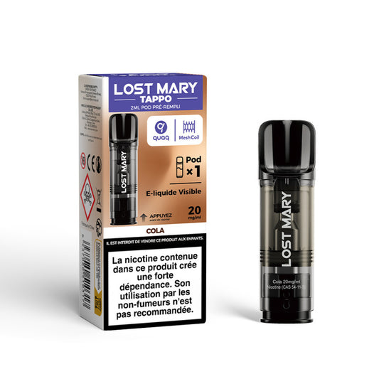 POD TAPPO 2ML 20MG LOST MARY - Alliancetech.fr