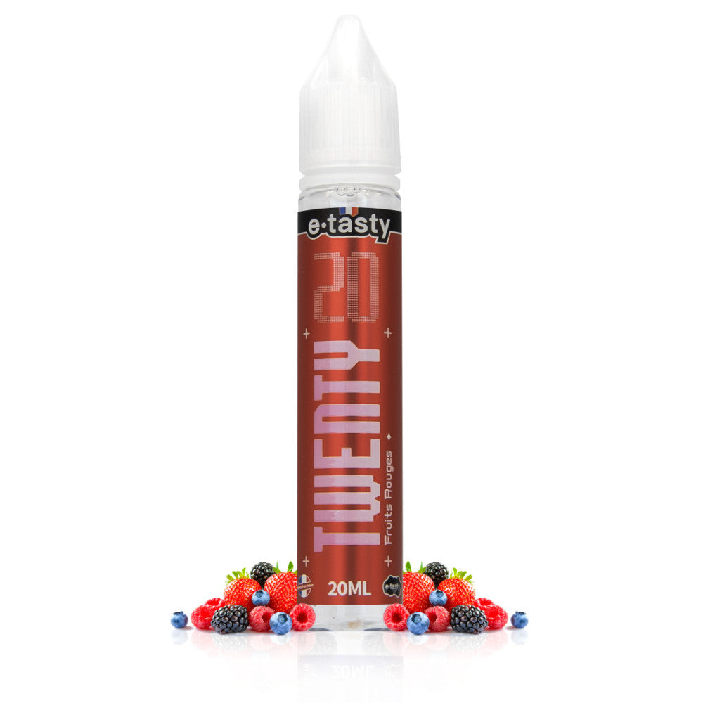 E-liquide Fruits Rouges 20ml Twenty E.Tasty