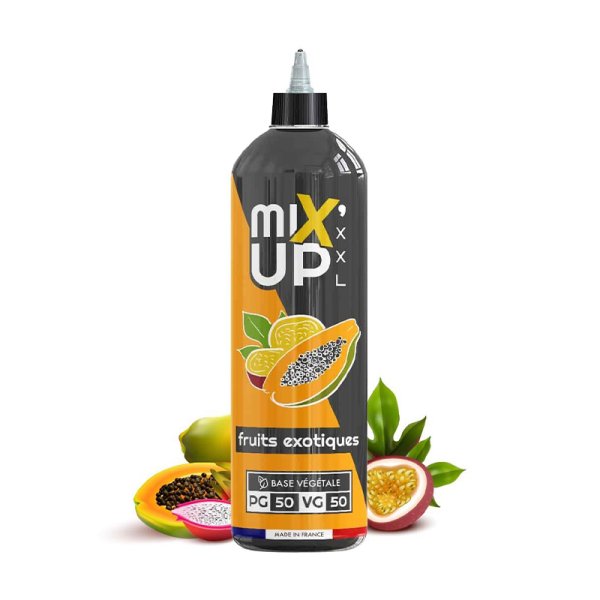 E-Liquide Mixup XXL Fruits exotiques 1 litre 0mg - Sans Nicotine, Base 50/50 | Alliancetech.fr