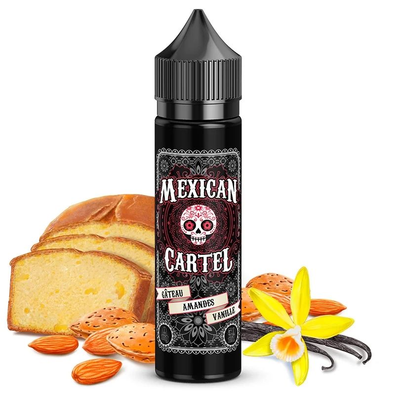 Eliquide Gateau Amandes Vanille 50ml - Mexican Cartel
