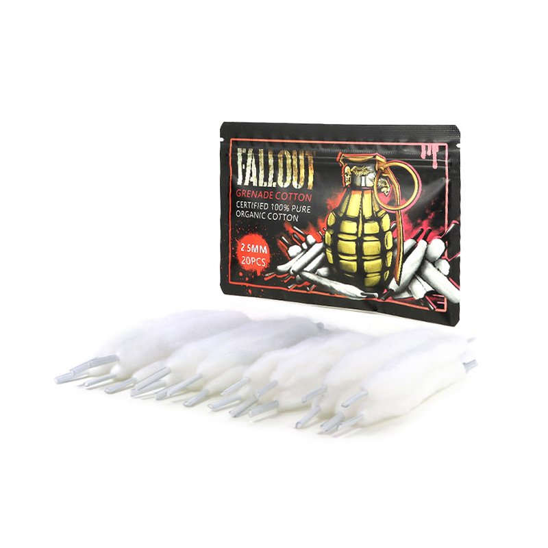 Grenade Coton Bio (X20) - Fallout x Mechlyfe - variante 2,5 mm - vue complémentaire