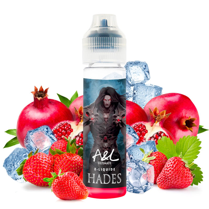 E-liquide Hadès A&L Ultimate 50ml - fraise et grenade fraîches