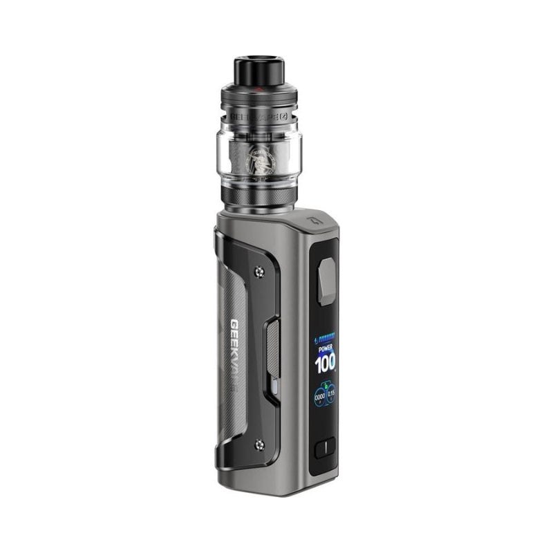 Kit Aegis Solo 5 Gray Geekvape - box 100W et clearomiseur Z Subohm 5 5,5ml
