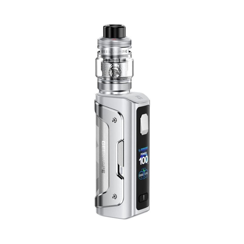 Kit Aegis Solo 5 Silver Geekvape - box 100W et clearomiseur Z Subohm 5 5,5ml